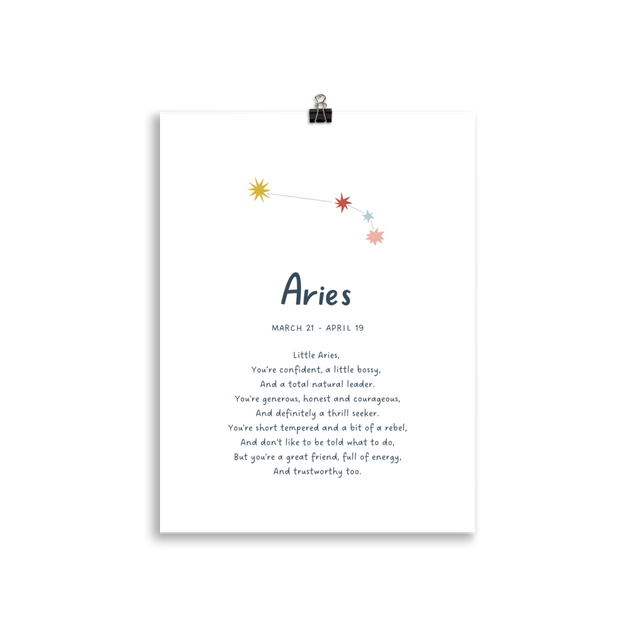 Aries-matte-print-clip