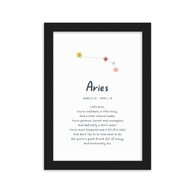 Aries poem