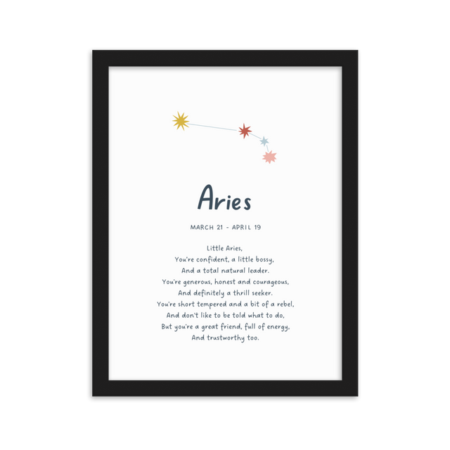 Aries poem