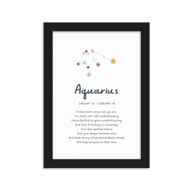 Aquarius poem