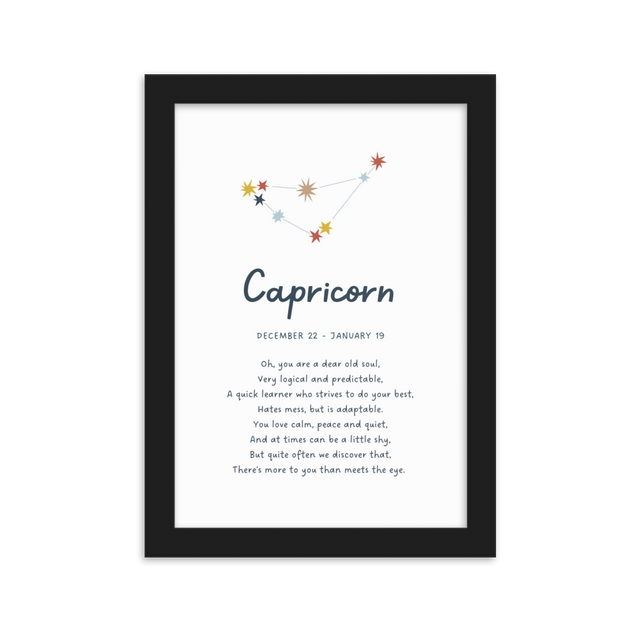 Capricorn poem