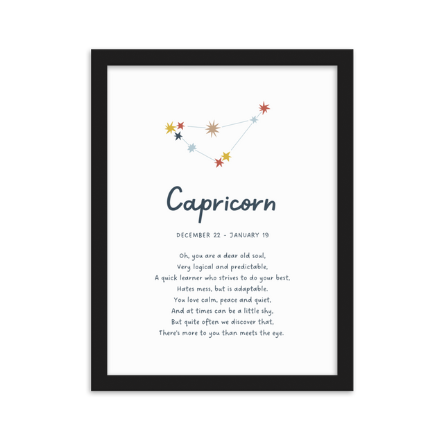 Capricorn poem