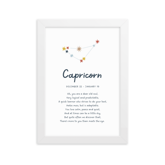 Capricorn poem