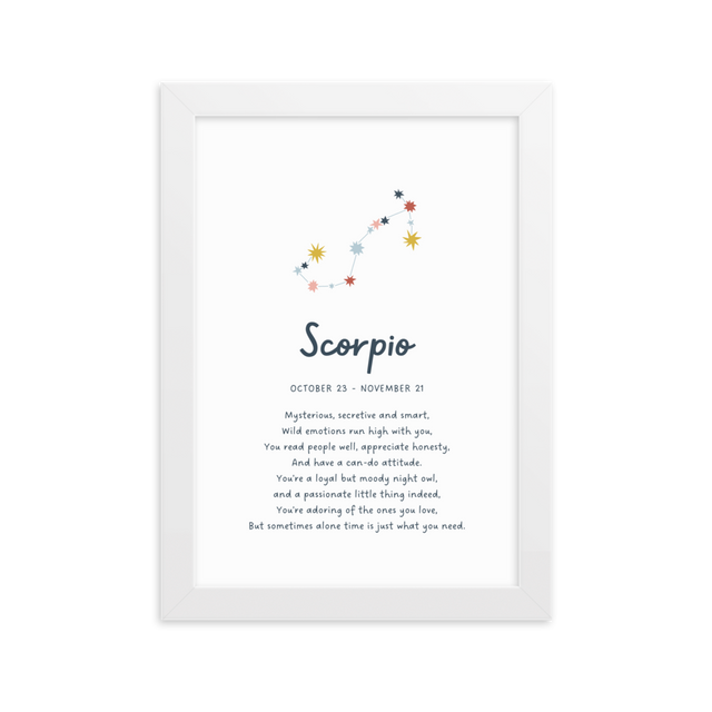 Scorpio poem