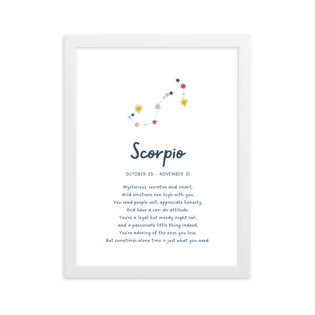 Scorpio poem