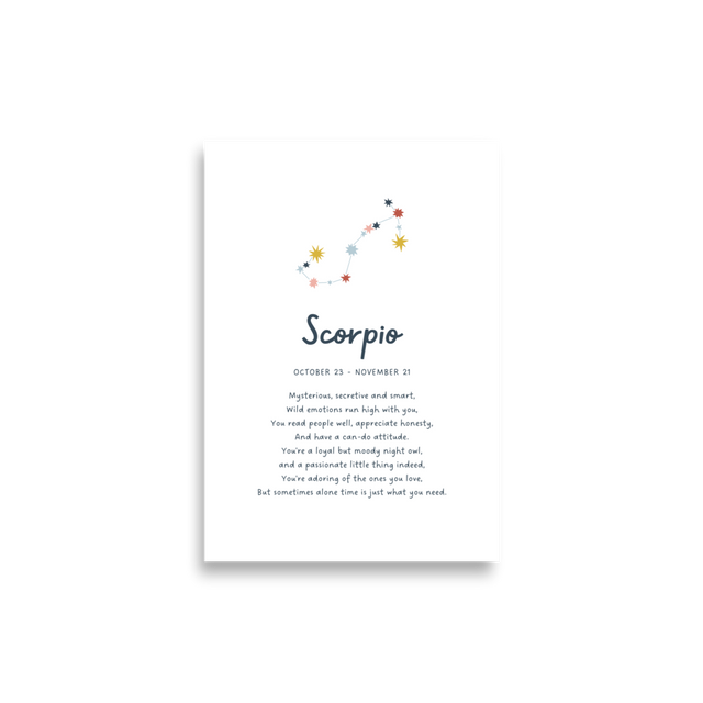 Scorpio poem